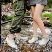 Trendy Outdoor Non-slip Rain Boots, Waterproof Shoes, Rain Shoes For Women & Men