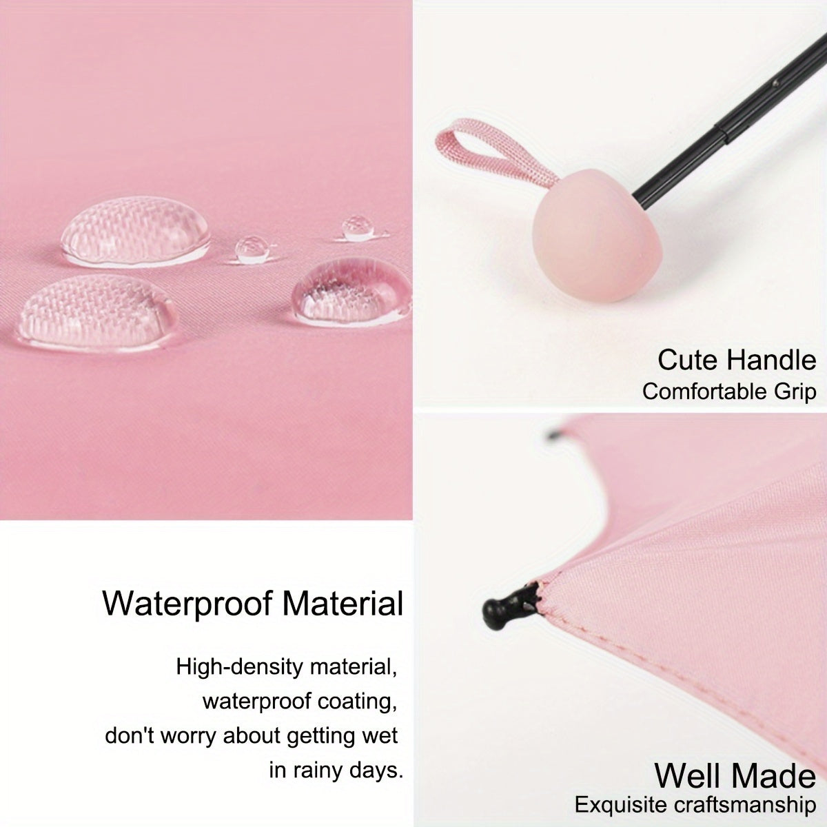 1pc Mini Travel Umbrella with Box, Lightweight Portable Manual Opening Umbrella, Small Compact UV Umbrella to Block the Sun, Suitable for Sunny and Rainy Days