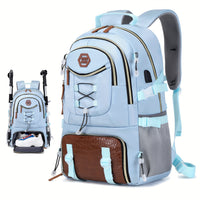 Outdoor Travel Backpack With Large Capacity For Sports Camping, Suitable For Men And Women With 17-inch Laptop Compartment