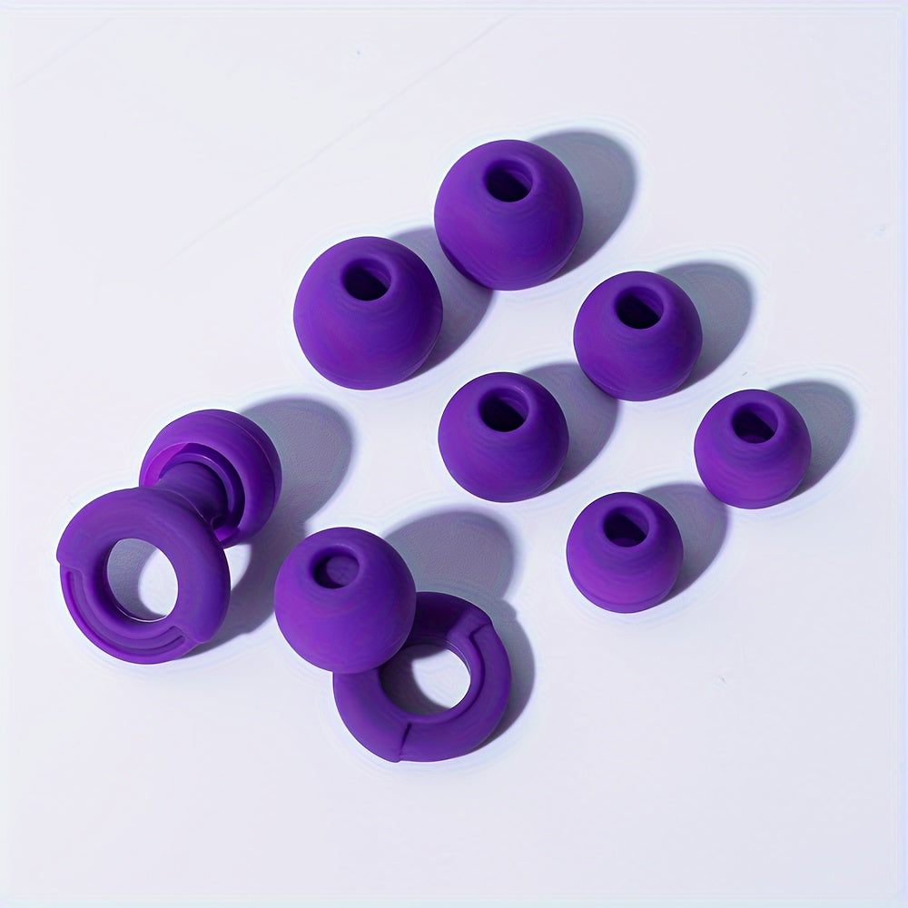 1 Pair Reusable Silicone Ear Plugs - Comfortable for Concerts, Sleep, Focus, And Travel with Storage Case