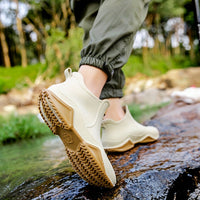 Trendy Outdoor Non-slip Rain Boots, Waterproof Shoes, Rain Shoes For Women & Men