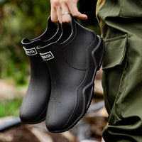 Trendy Outdoor Non-slip Rain Boots, Waterproof Shoes, Rain Shoes For Women & Men